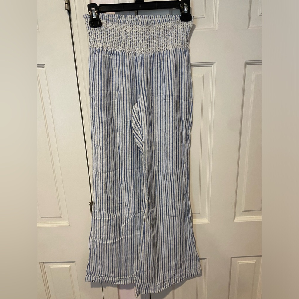 Indigo reign beach wide leg pants XS/S